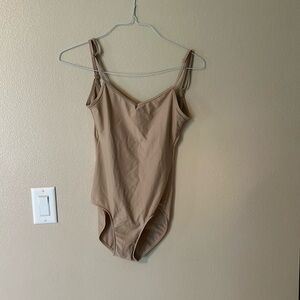 Tan leotard